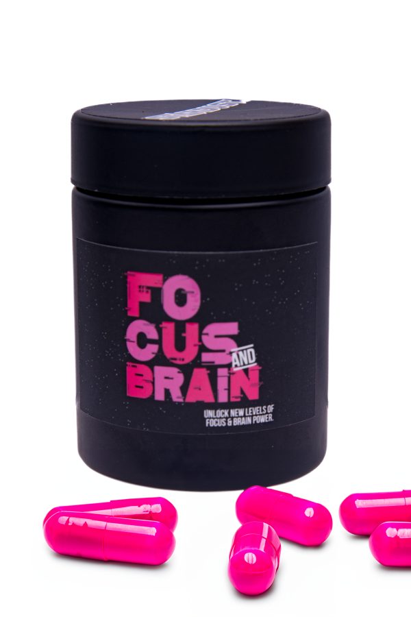 StarDust Focus & Brain Wellness Supplement in a container showing pills